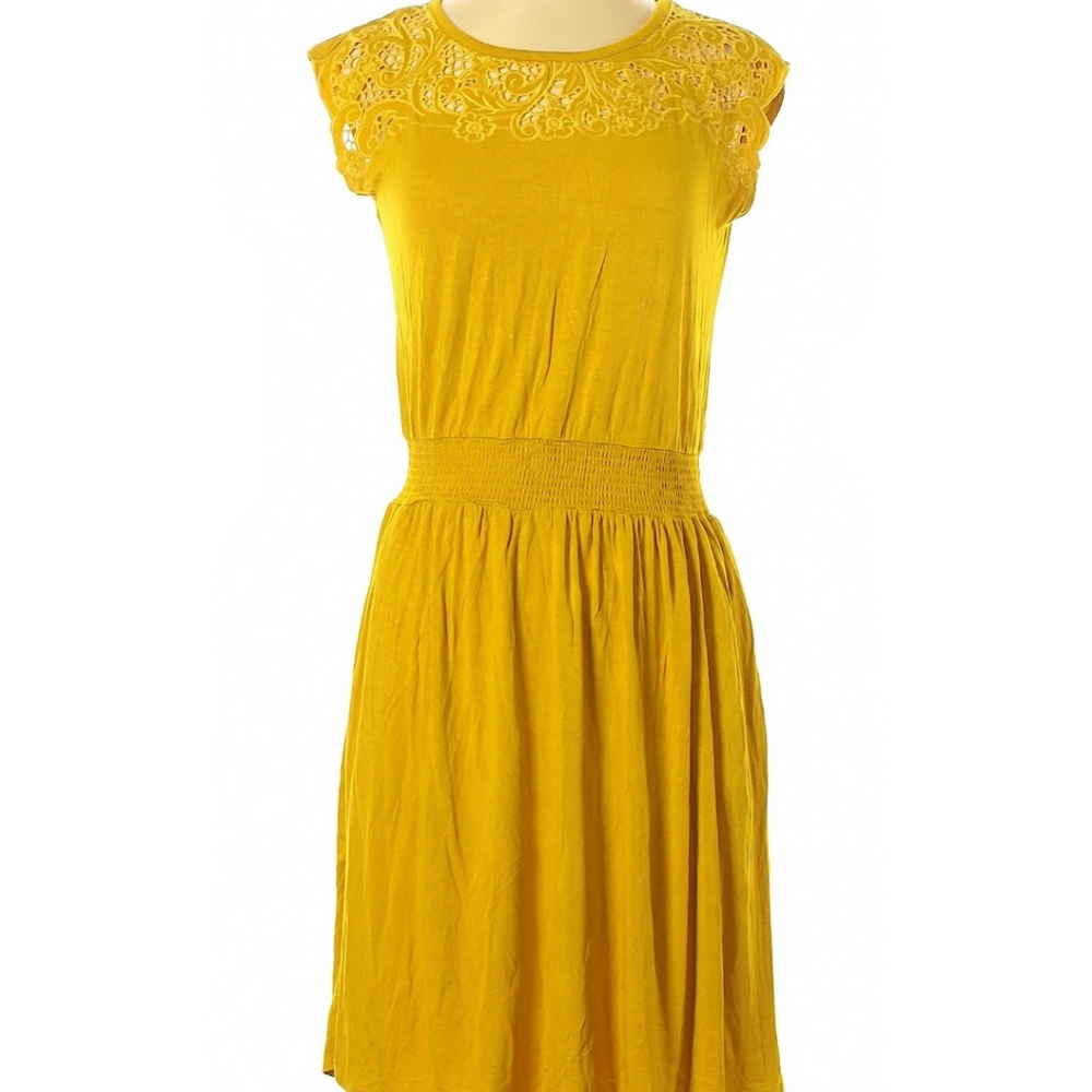 NWOT Apt.9 Yellow Sleeveless Dress